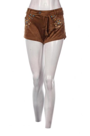 Γυναικείο κοντό παντελόνι My Mood, Μέγεθος M, Χρώμα  Μπέζ, Τιμή 5,85 €