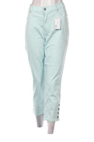 Γυναικείο παντελόνι Helena Vera, Μέγεθος XL, Χρώμα Μπλέ, Τιμή 15,70 €