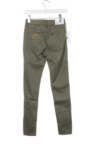 Дамски панталон Lois, Размер XS, Цвят Зелен, Цена 10,22 лв.