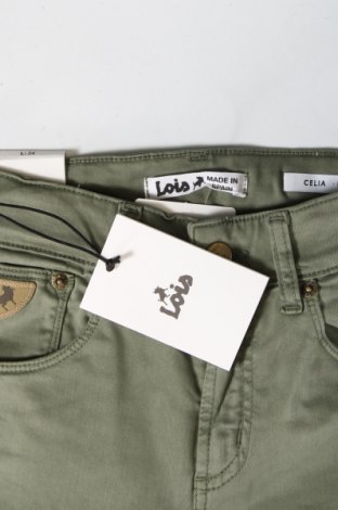 Γυναικείο παντελόνι Lois, Μέγεθος XS, Χρώμα Πράσινο, Τιμή 6,02 €