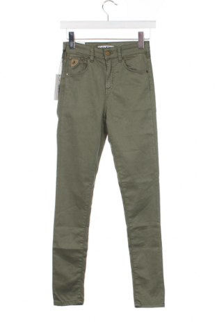 Дамски панталон Lois, Размер XS, Цвят Зелен, Цена 11,68 лв.