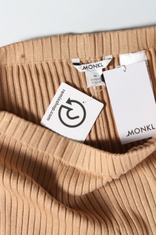 Γυναικείο παντελόνι Monki, Μέγεθος M, Χρώμα  Μπέζ, Τιμή 25,26 €