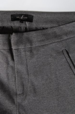 Pantaloni de femei Selected Femme, Mărime M, Culoare Gri, Preț 128,29 Lei