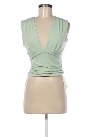 Γυναικείο αμάνικο μπλουζάκι Abercrombie & Fitch, Μέγεθος M, Χρώμα Πράσινο, Τιμή 19,44 €