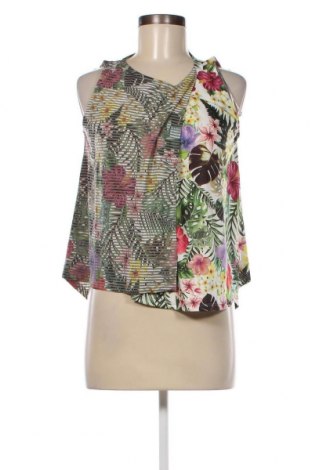 Γυναικείο αμάνικο μπλουζάκι Desigual, Μέγεθος S, Χρώμα Πολύχρωμο, Τιμή 10,17 €