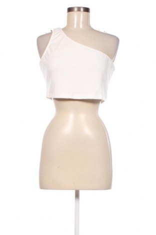 Γυναικείο αμάνικο μπλουζάκι Glamorous, Μέγεθος L, Χρώμα Λευκό, Τιμή 2,69 €
