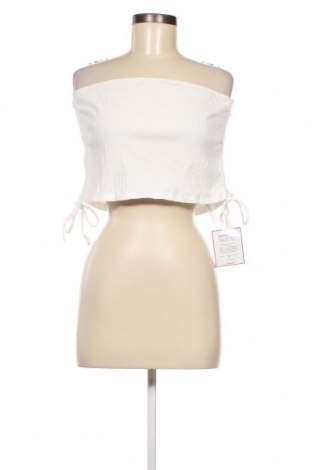 Γυναικείο αμάνικο μπλουζάκι Glamorous, Μέγεθος XL, Χρώμα Λευκό, Τιμή 3,74 €