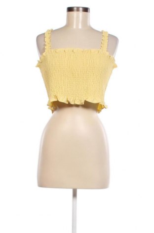 Γυναικείο αμάνικο μπλουζάκι Glamorous, Μέγεθος XL, Χρώμα Κίτρινο, Τιμή 3,44 €