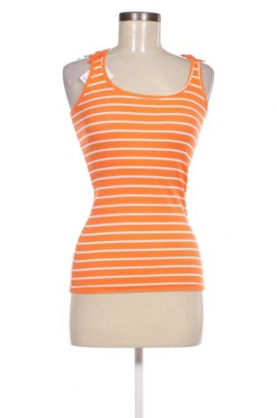 Γυναικείο αμάνικο μπλουζάκι Ideal, Μέγεθος S, Χρώμα Πορτοκαλί, Τιμή 2,66 €