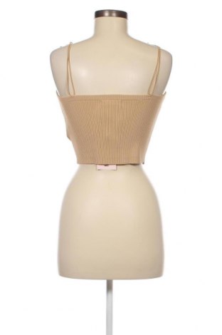 Γυναικείο αμάνικο μπλουζάκι Missguided, Μέγεθος XL, Χρώμα  Μπέζ, Τιμή 10,82 €