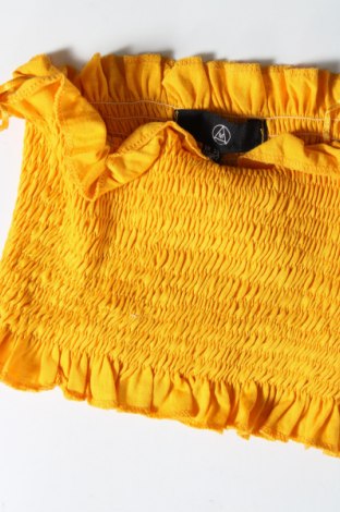 Γυναικείο αμάνικο μπλουζάκι Missguided, Μέγεθος L, Χρώμα Κίτρινο, Τιμή 3,79 €