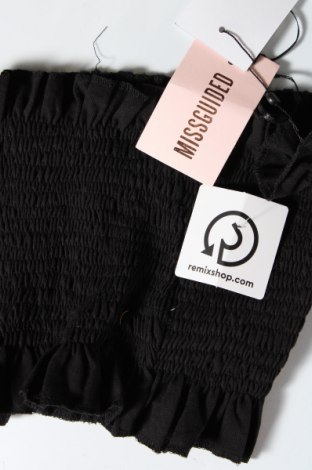 Γυναικείο αμάνικο μπλουζάκι Missguided, Μέγεθος L, Χρώμα Μαύρο, Τιμή 3,79 €