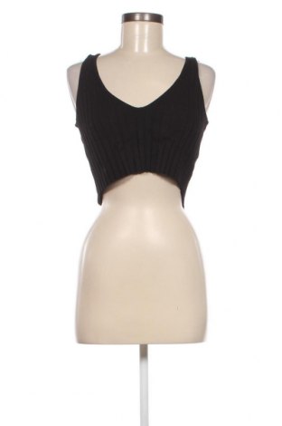 Γυναικείο αμάνικο μπλουζάκι Monki, Μέγεθος L, Χρώμα Μαύρο, Τιμή 5,78 €