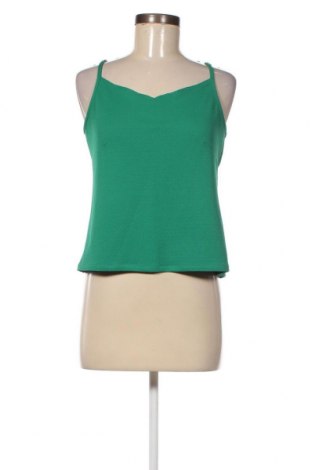Γυναικείο αμάνικο μπλουζάκι Ms Mode, Μέγεθος M, Χρώμα Πράσινο, Τιμή 3,19 €