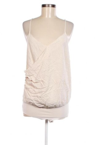 Γυναικείο αμάνικο μπλουζάκι Pimkie, Μέγεθος L, Χρώμα  Μπέζ, Τιμή 10,82 €