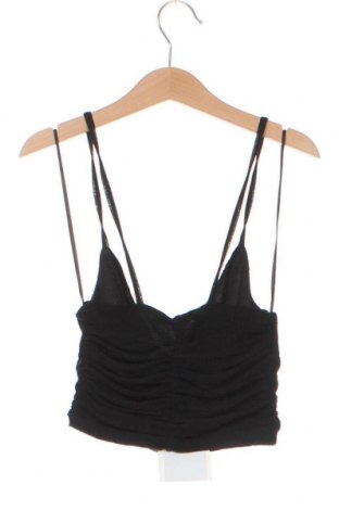 Γυναικείο αμάνικο μπλουζάκι Pull&Bear, Μέγεθος XS, Χρώμα Μαύρο, Τιμή 3,79 €