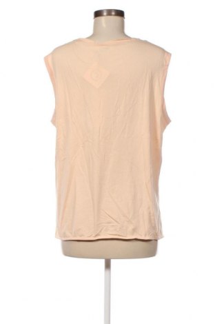 Γυναικείο αμάνικο μπλουζάκι Rene Lezard, Μέγεθος L, Χρώμα Πορτοκαλί, Τιμή 6,58 €