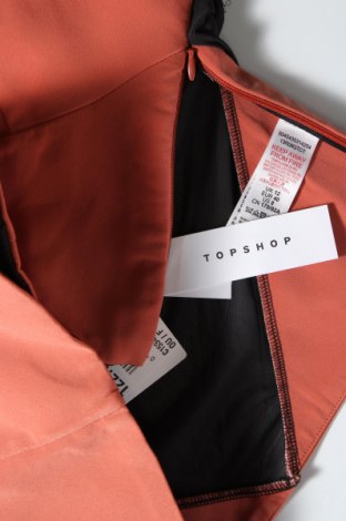 Γυναικείο αμάνικο μπλουζάκι Topshop, Μέγεθος M, Χρώμα Καφέ, Τιμή 14,95 €