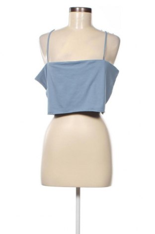 Γυναικείο αμάνικο μπλουζάκι Weekday, Μέγεθος XL, Χρώμα Μπλέ, Τιμή 3,03 €
