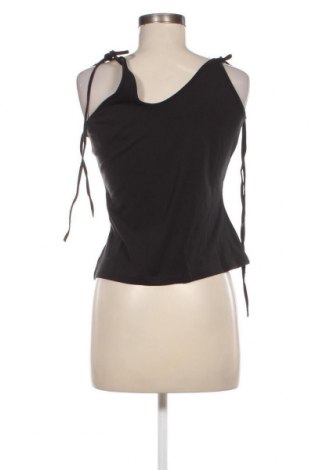 Γυναικείο αμάνικο μπλουζάκι Weekday, Μέγεθος L, Χρώμα Μαύρο, Τιμή 3,79 €