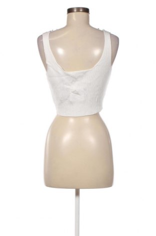 Γυναικείο αμάνικο μπλουζάκι Weekday, Μέγεθος XL, Χρώμα Λευκό, Τιμή 6,82 €