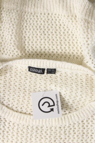 Damenpullover Esmara, Größe M, Farbe Weiß, Preis 2,22 €