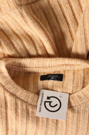 Дамски пуловер Express, Размер M, Цвят Бежов, Цена 4,06 лв.