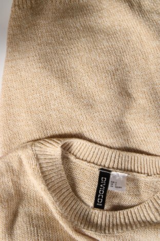 Damenpullover H&M Divided, Größe S, Farbe Beige, Preis 2,62 €