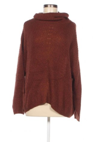 Дамски пуловер Jdy, Размер L, Цвят Кафяв, Цена 11,96 лв.