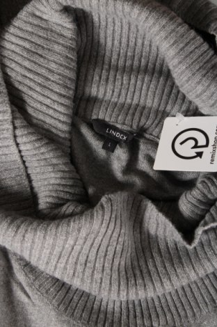 Γυναικείο πουλόβερ Lindex, Μέγεθος L, Χρώμα Γκρί, Τιμή 17,94 €