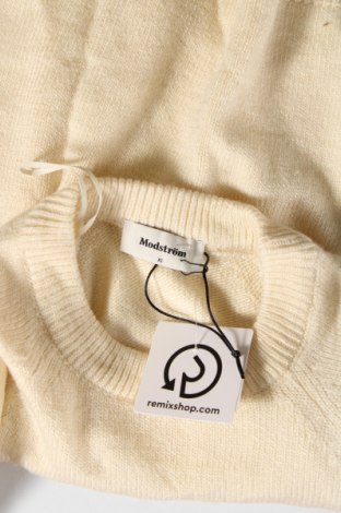Дамски пуловер Modstrom, Размер XS, Цвят Екрю, Цена 10,56 лв.