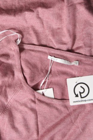 Дамски пуловер ONLY, Размер L, Цвят Розов, Цена 14,04 лв.