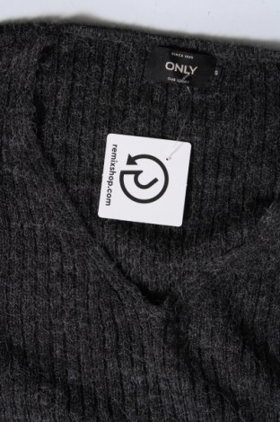 Дамски пуловер ONLY, Размер S, Цвят Сив, Цена 5,00 лв.