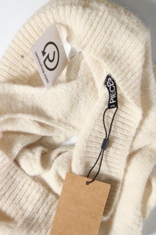 Γυναικείο πουλόβερ Pieces, Μέγεθος XXL, Χρώμα  Μπέζ, Τιμή 5,85 €