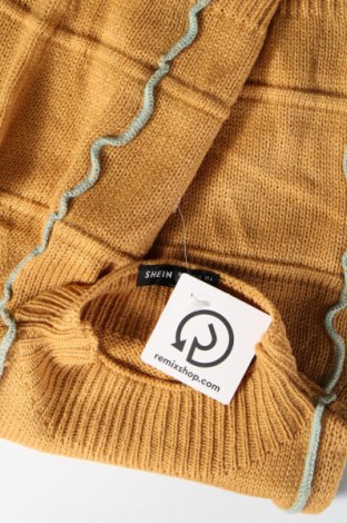 Дамски пуловер SHEIN, Размер M, Цвят Бежов, Цена 7,36 лв.