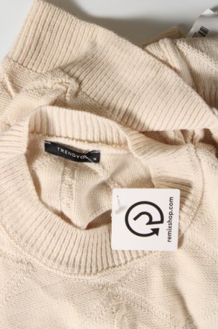 Дамски пуловер Trendyol, Размер M, Цвят Бежов, Цена 13,92 лв.
