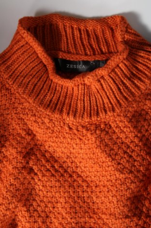 Γυναικείο πουλόβερ Zesica, Μέγεθος L, Χρώμα Πορτοκαλί, Τιμή 4,49 €