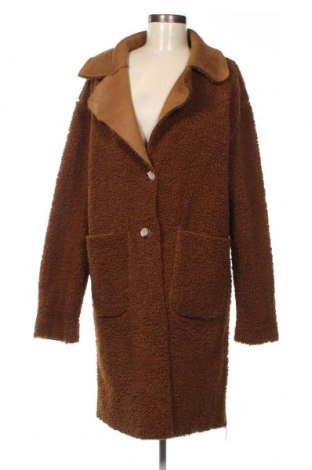 Дамско палто, Размер XL, Цвят Кафяв, Цена 48,15 лв.