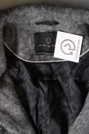 Γυναικείο παλτό Circle of  Trust, Μέγεθος L, Χρώμα Γκρί, Τιμή 29,88 €