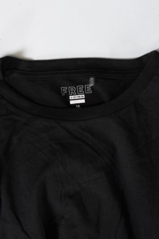 Детска тениска Free by Cotton On, Размер 15-18y/ 170-176 см, Цвят Черен, Цена 10,80 лв.