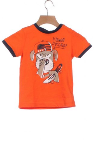 Dziecięcy T-shirt Sarabanda, Rozmiar 18-24m/ 86-98 cm, Kolor Pomarańczowy, Cena 220,70 zł
