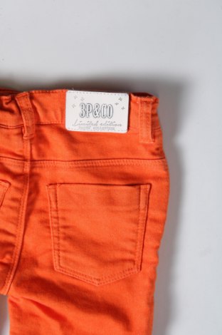 Pantaloni scurți pentru copii, Mărime 9-12m/ 74-80 cm, Culoare Portocaliu, Preț 7,59 Lei