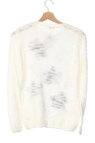 Детски пуловер LC Waikiki, Размер 13-14y/ 164-168 см, Цвят Бял, Цена 6,93 лв.