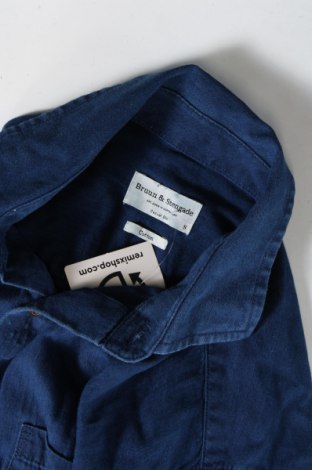 Ανδρικό πουκάμισο Bruun & Stengade, Μέγεθος S, Χρώμα Μπλέ, Τιμή 8,44 €