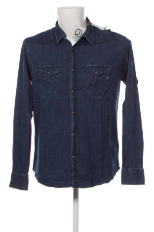 Ανδρικό πουκάμισο Gas, Μέγεθος XL, Χρώμα Μπλέ, Τιμή 30,16 €