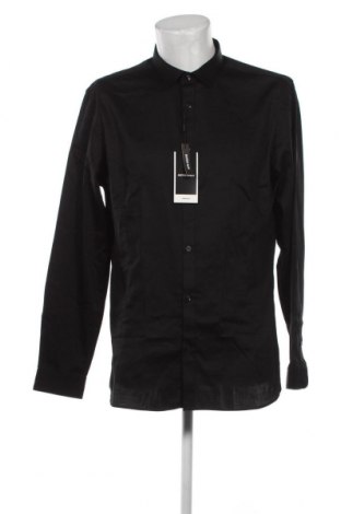 Мъжка риза Jack & Jones PREMIUM, Размер XXL, Цвят Черен, Цена 68,00 лв.