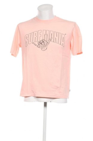 Męski T-shirt America Today, Rozmiar S, Kolor Różowy, Cena 15,67 zł