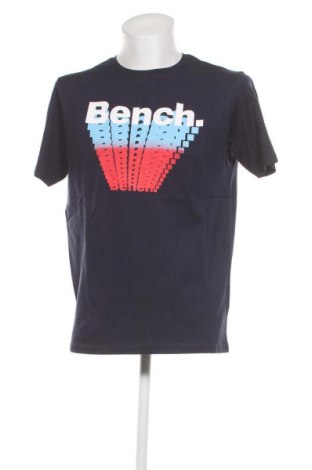 Мъжка тениска Bench, Размер L, Цвят Син, Цена 29,00 лв.