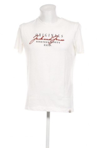 Herren T-Shirt Jack & Jones, Größe L, Farbe Weiß, Preis € 9,05