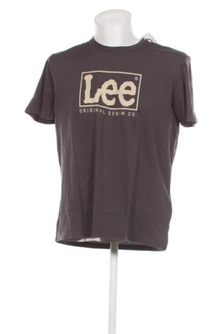 Ανδρικό t-shirt Lee, Μέγεθος L, Χρώμα Γκρί, Τιμή 26,80 €